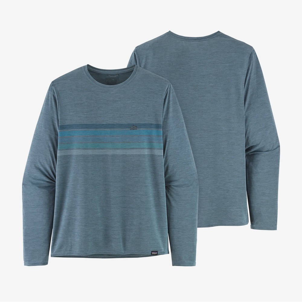 Patagonia Men's Capilene Cool Daily Graphic Long Sleeve Shirt XXL